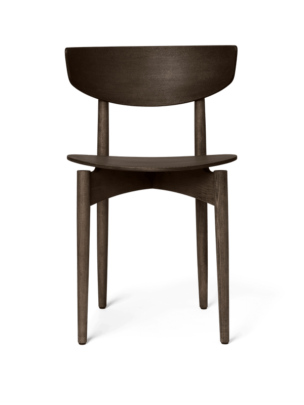 ferm LIVING Herman Dining Chair Wood – Dark Stained Beech