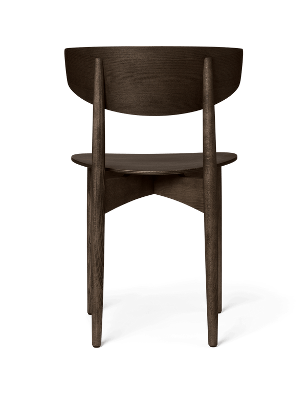 ferm LIVING Herman Dining Chair Wood – Dark Stained Beech