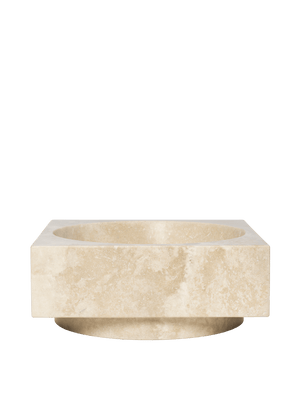 ferm LIVING Hew High Centrepiece – Travertine