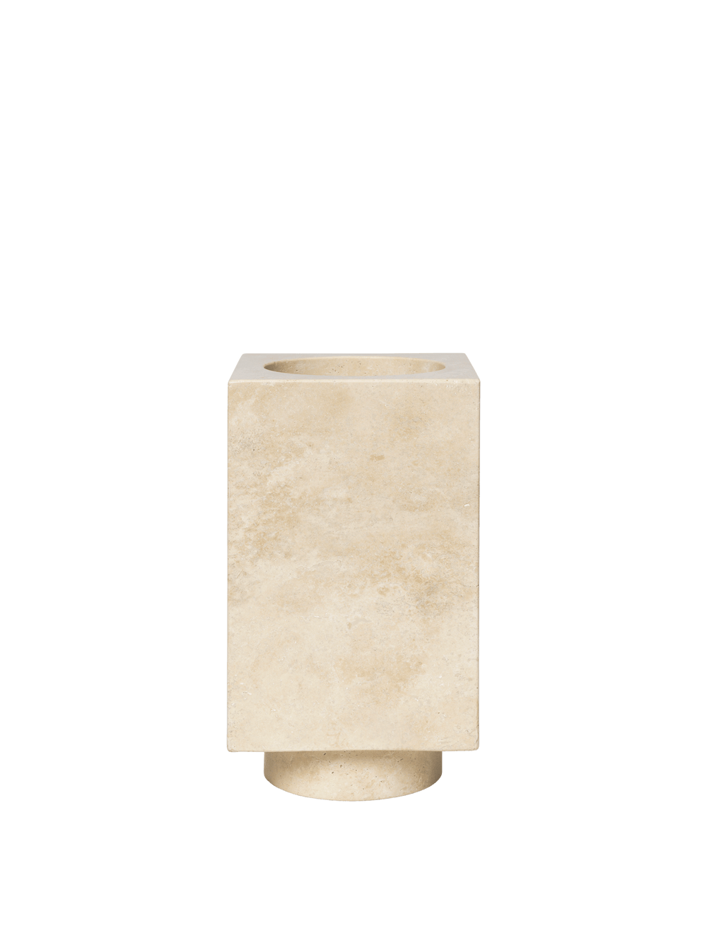 ferm LIVING Hew Vase – Travertine