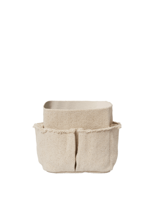 ferm LIVING Hokan Textile Storage 18 x 18 cm – Natural