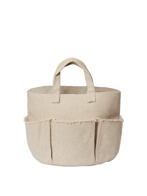 ferm LIVING Hokan Textile Storage Ø30 cm – Natural