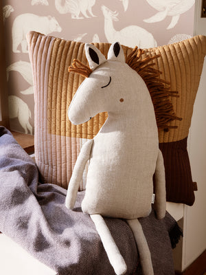 ferm LIVING Horse Cushion – Natural