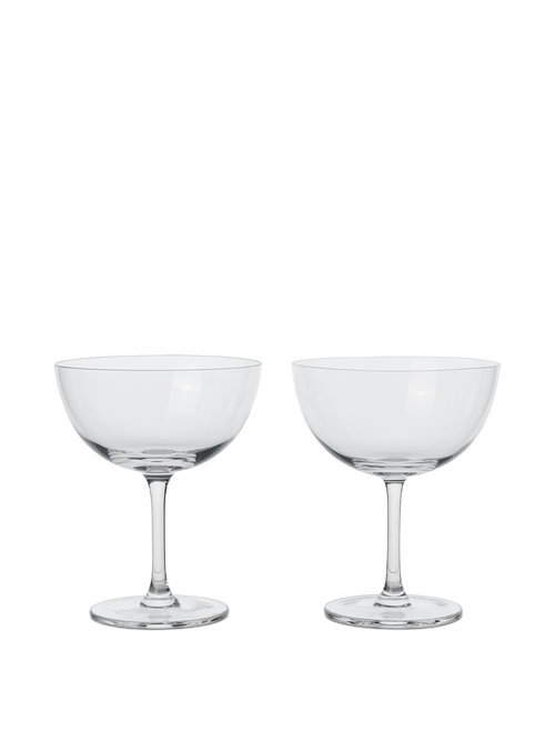 ferm LIVING Host Cocktail Glasses – Set of 2 – Clear
