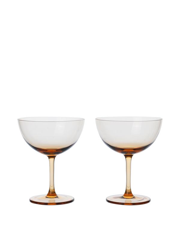 ferm LIVING Host Cocktail Glasses – Set of 2 – Blush