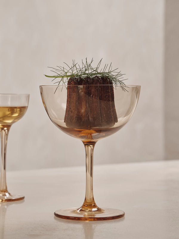 ferm LIVING Host Cocktail Glasses – Set of 2 – Blush