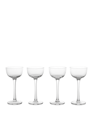 ferm LIVING Host Liqueur Glasses – Set of 4 – Clear