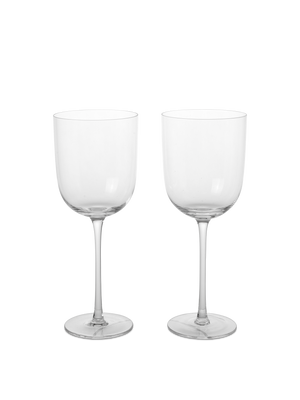 ferm LIVING Host Red Wine Glasses – Set of 2 – Clear