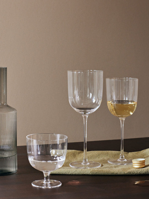 ferm LIVING Host Red Wine Glasses – Set of 2 – Clear