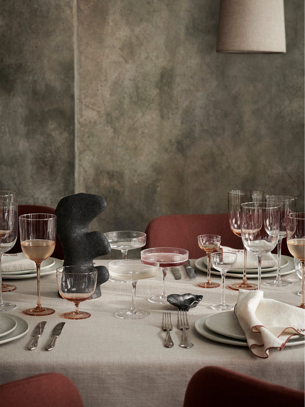 ferm LIVING Host Red Wine Glasses – Set of 2 – Blush