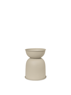 ferm LIVING Hourglass Pot Extra Small – Cashmere