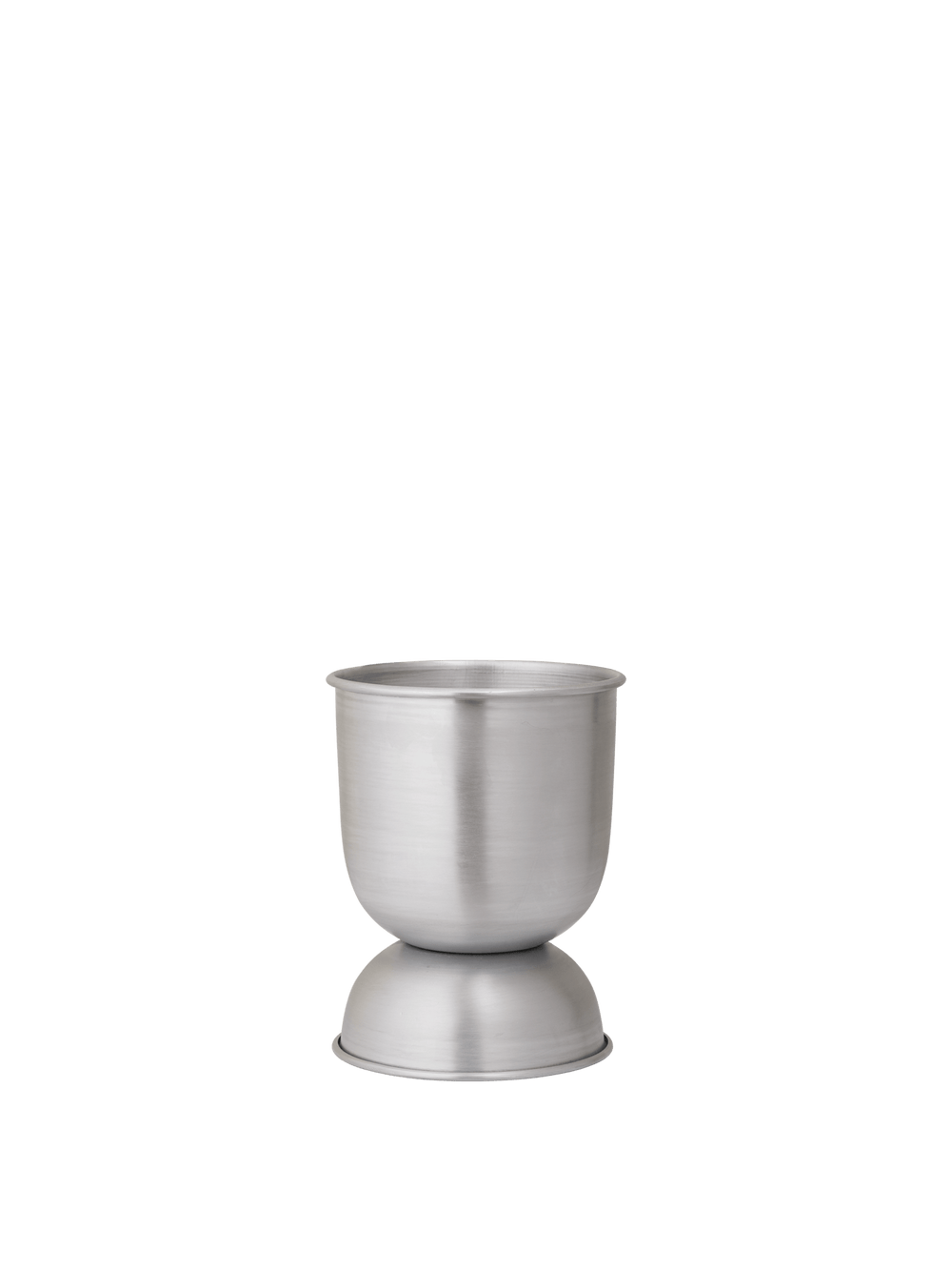ferm LIVING Hourglass Pot Extra Small – Aluminium