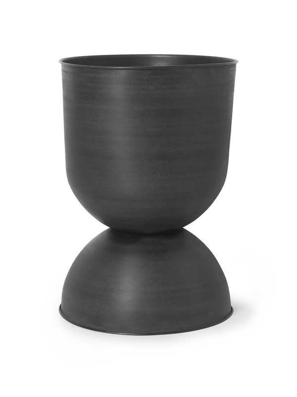 ferm LIVING Hourglass Pot Large – Black