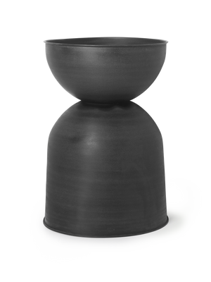 ferm LIVING Hourglass Pot Large – Black