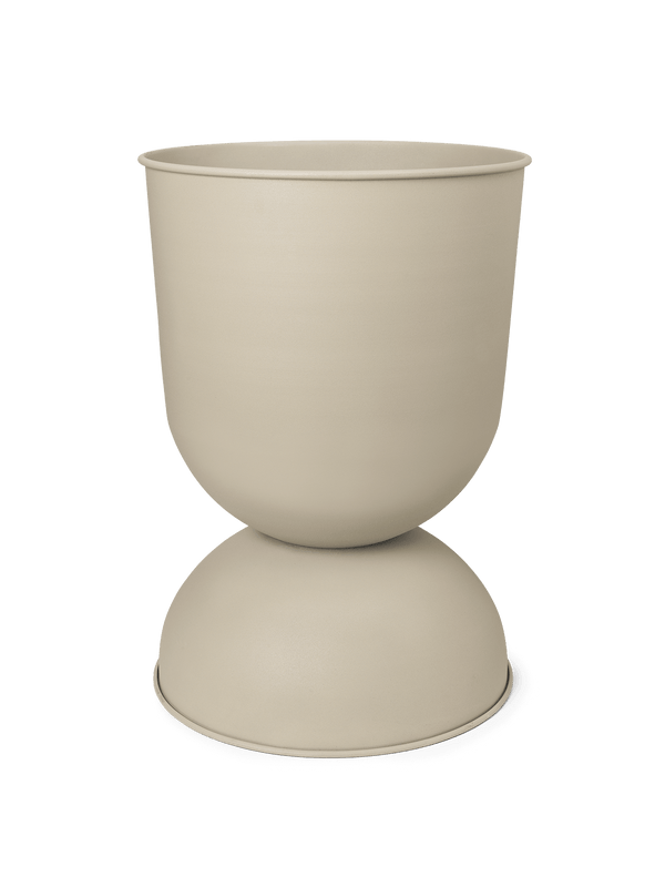 ferm LIVING Hourglass Pot Large – Cashmere