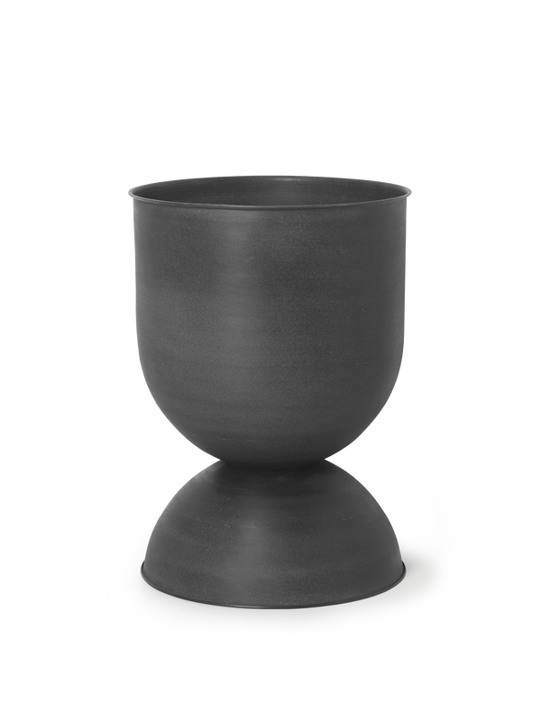 ferm LIVING Hourglass Pot Medium – Black