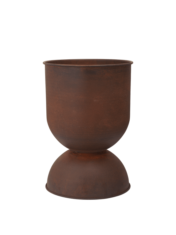 ferm LIVING Hourglass Pot Medium – Rust