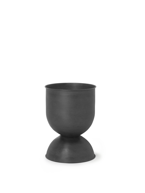 ferm LIVING Hourglass Pot Small – Black