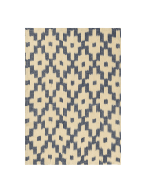 ferm LIVING Ikat Tea Towel – Ink Blue / Off-white