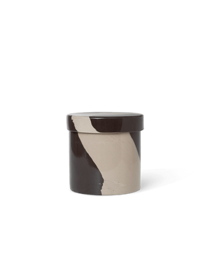 ferm LIVING Inlay Container Large – Sand / Brown