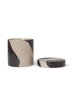 ferm LIVING Inlay Container Large – Sand / Brown