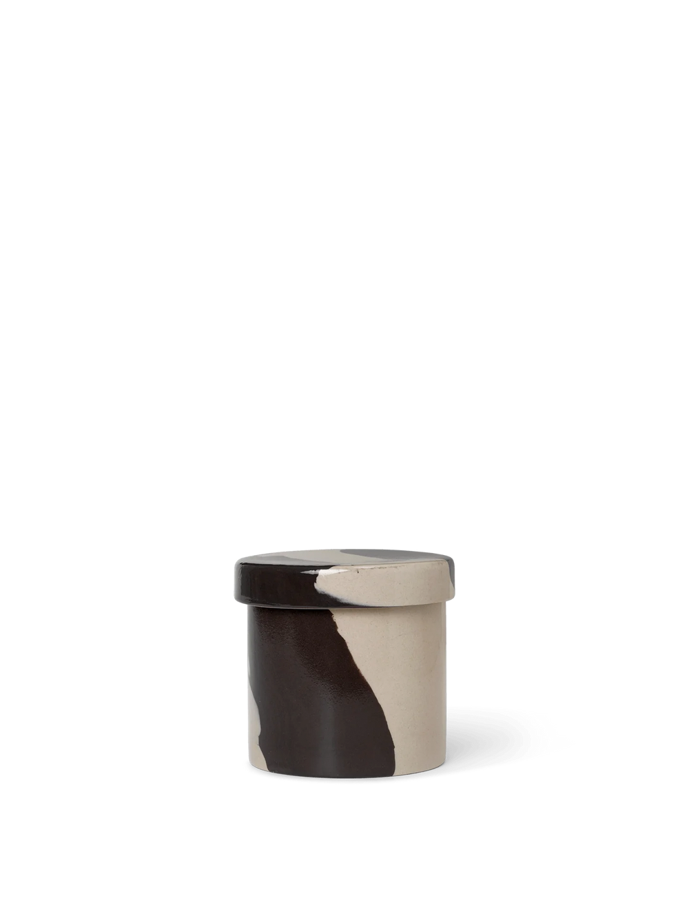 ferm LIVING Inlay Container Small – Sand / Brown