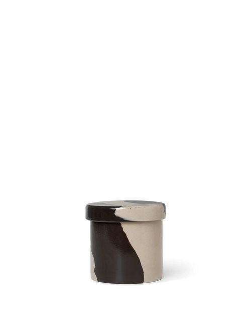 ferm LIVING Inlay Container Small – Sand / Brown
