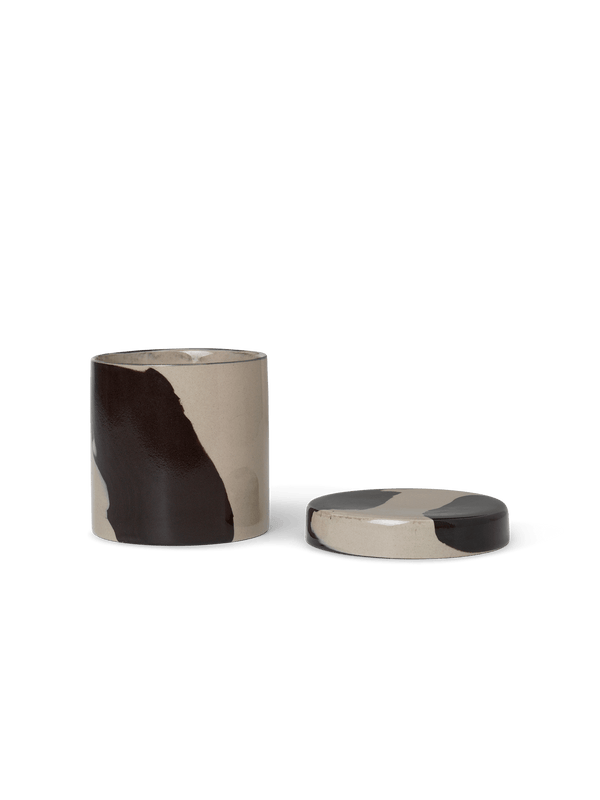 ferm LIVING Inlay Container Small – Sand / Brown