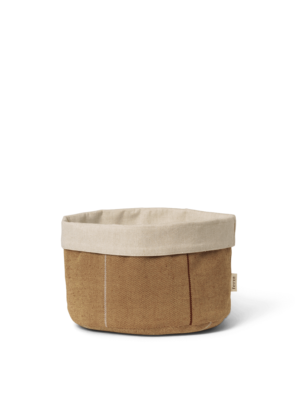 ferm LIVING Ito Kitchen Basket Round – Natural / Straw