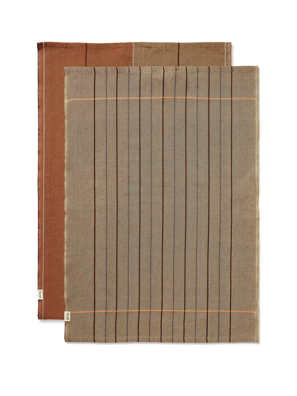 ferm LIVING Ito Tea Towel – Set of 2 – Hazel / Oat