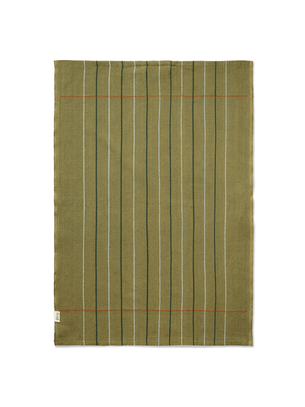 ferm LIVING Ito Tea Towel – Set of 2 – Seaweed / Flax