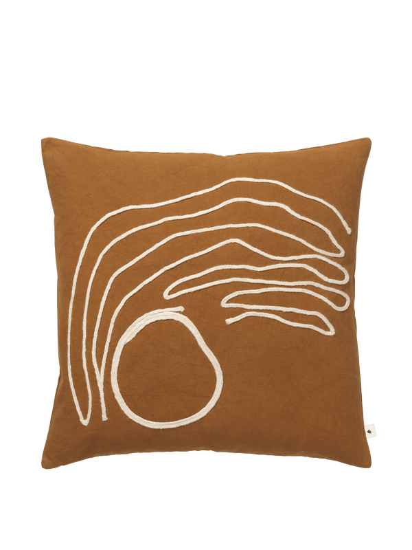 ferm LIVING Jot Cushion – Aged Gold
