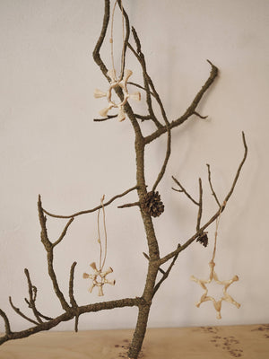ferm LIVING Jute Stars – Set of 3 – Natural