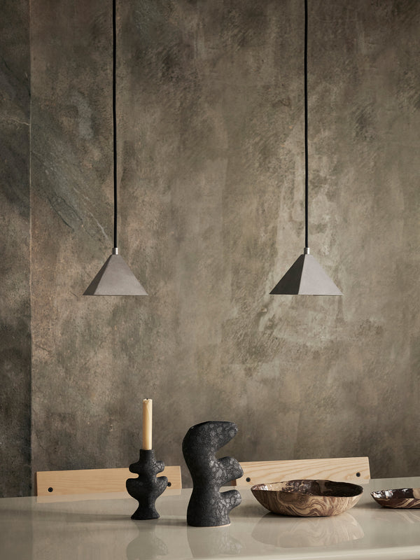 ferm LIVING Kare Pendant – Tumbled Stainless Steel