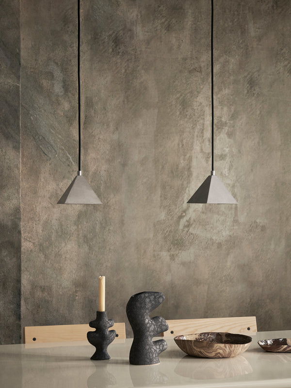 ferm LIVING Kare Pendant – Tumbled Stainless Steel