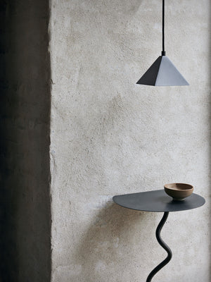 ferm LIVING Kare Pendant – Blackened Stainless Steel