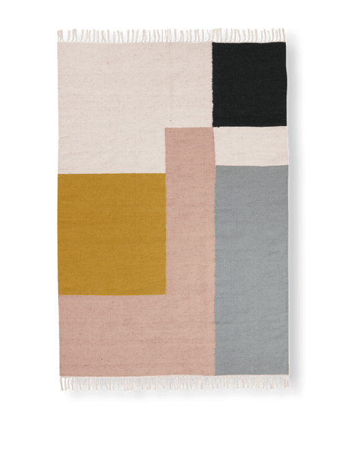 ferm LIVING Kelim Rug Large – Squares