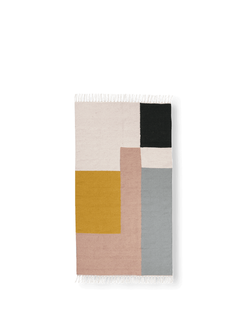 ferm LIVING Kelim Rug Small – Squares