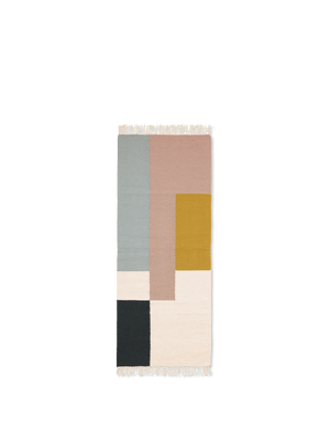 ferm LIVING Kelim Runner – Squares