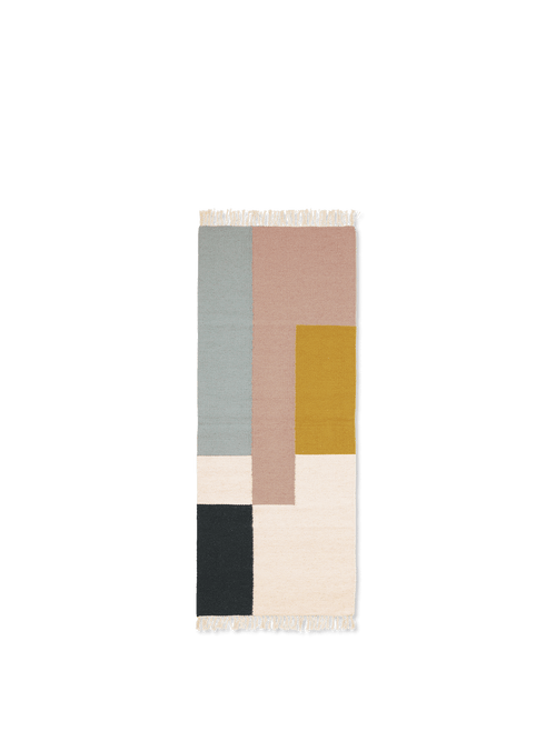 ferm LIVING Kelim Runner – Squares