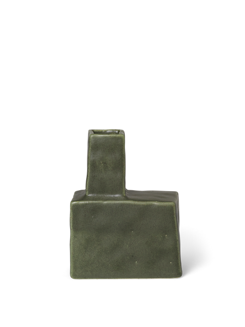 ferm LIVING Koa Vase H20 cm – Dark Sage
