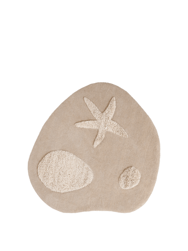 ferm LIVING Kove Tufted Rug – Natural