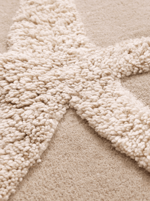 ferm LIVING Kove Tufted Rug – Natural