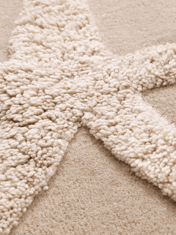 ferm LIVING Kove Tufted Rug – Natural