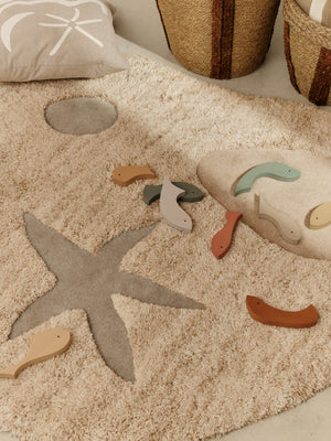 ferm LIVING Kove Tufted Rug – Off-white
