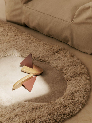 ferm LIVING Kove Tufted Rug – Off-white