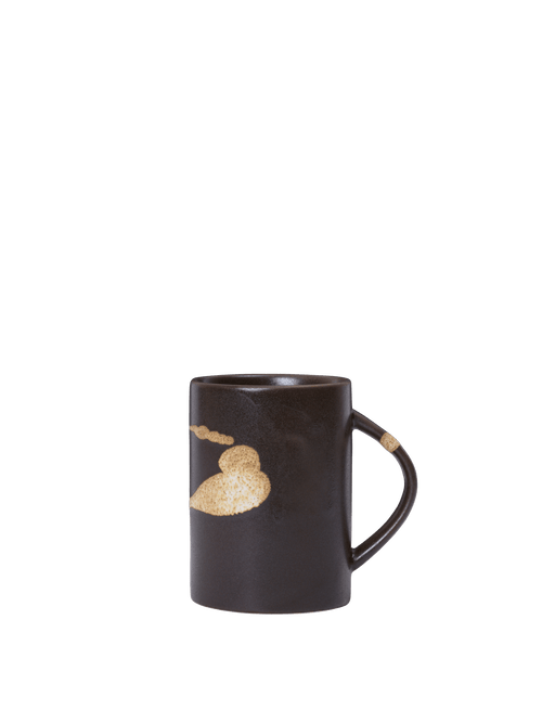 ferm LIVING Koyo Mug – Dark Brown / Buff