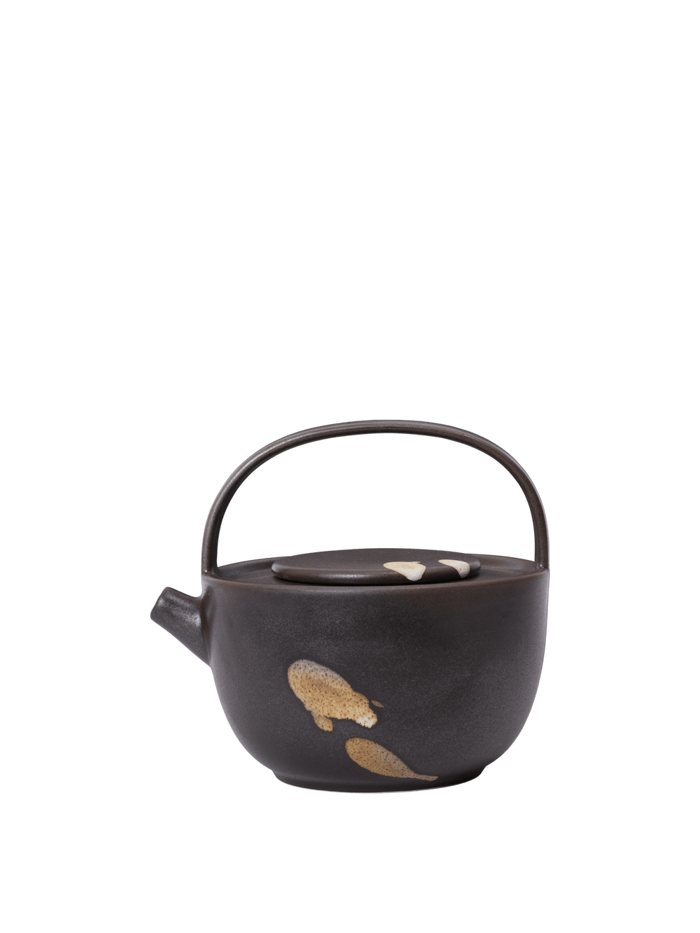 ferm LIVING Koyo Teapot – Dark Brown / Buff
