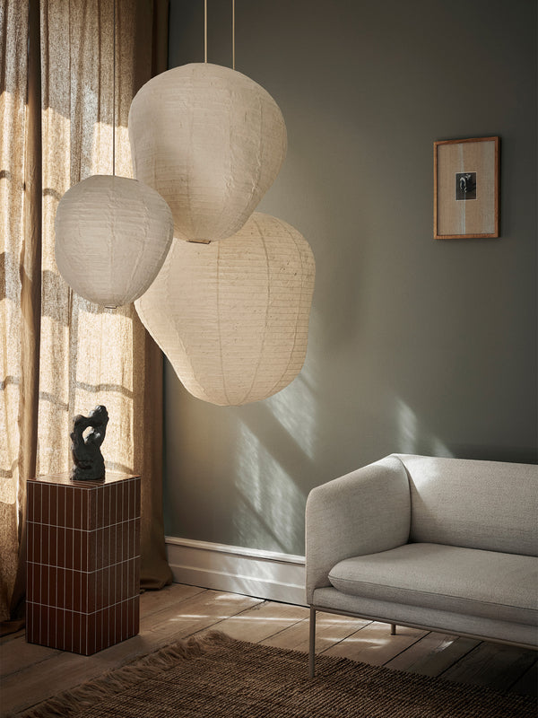 ferm LIVING Kurbis Lampshade 40 cm – Natural