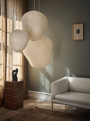 ferm LIVING Kurbis Lampshade 40 cm – Natural